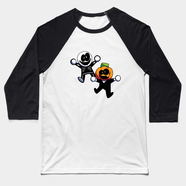 spooky month Baseball T-Shirt by Snapdragon